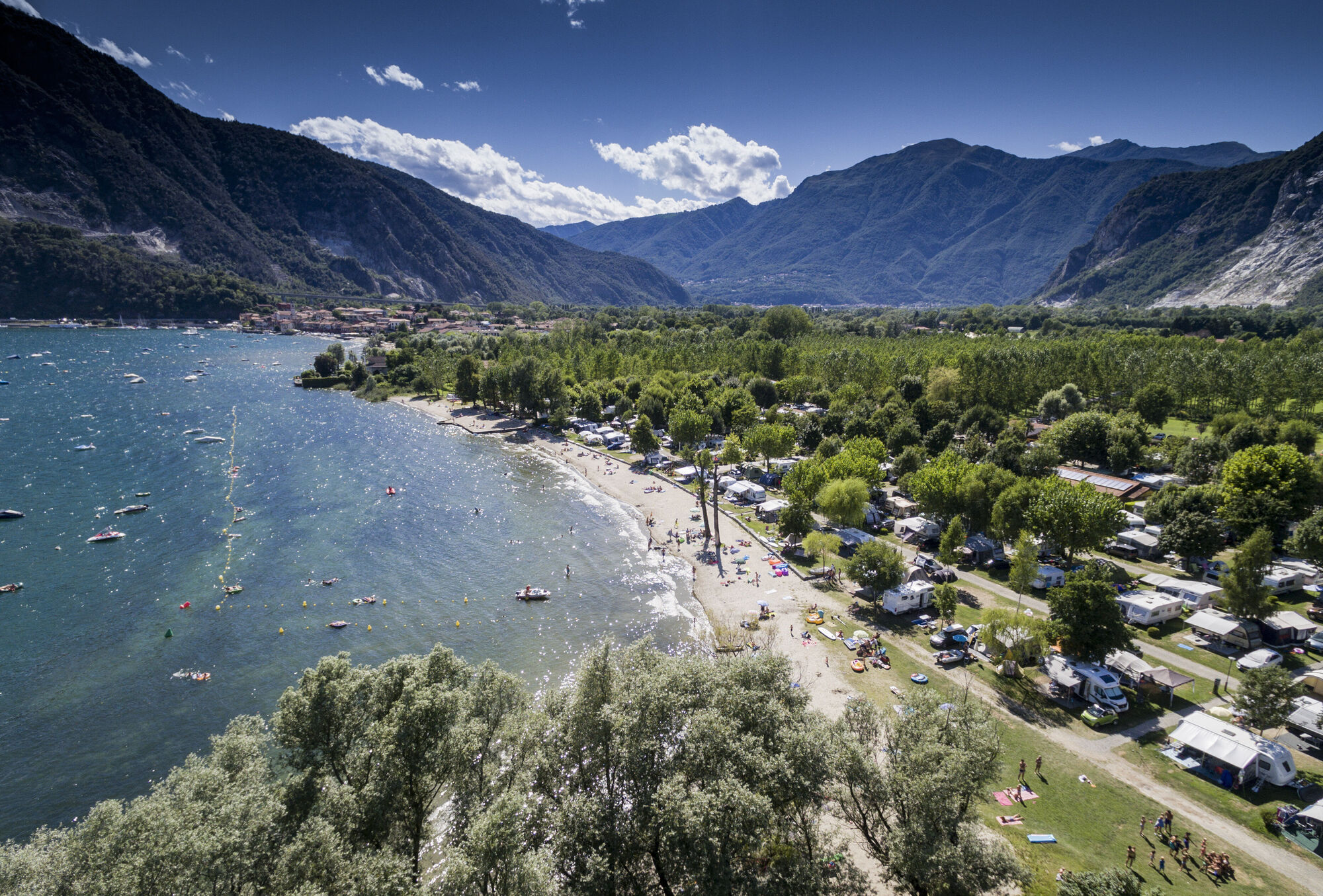 Campeggio Conca D'Oro Baveno Exteriör bild